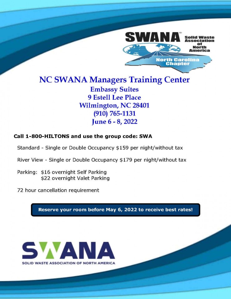 North Carolina Chapter of the Solid Waste Association of North America